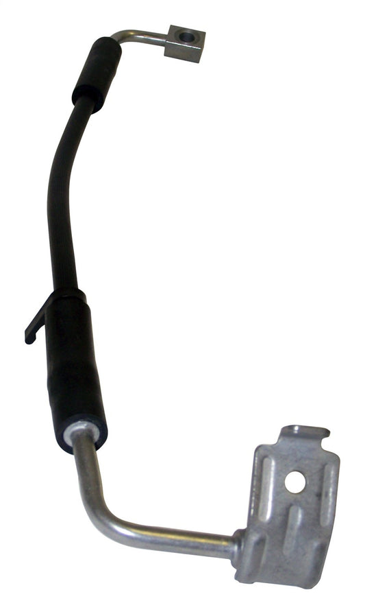 52060044AE Front, Passenger Side Brake Line, Metal and Rubber