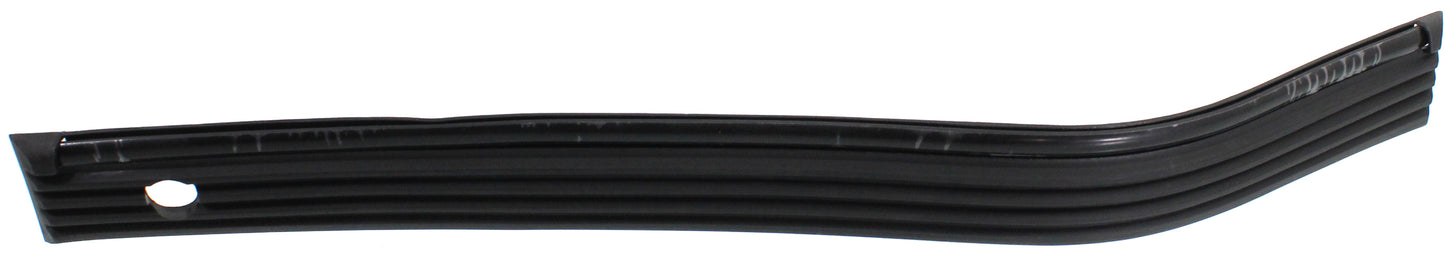 Front, Driver Side Bumper Trim, Black