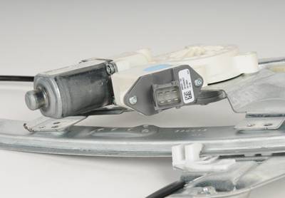 25980843 Rear, Driver Side GM Original Equipment Series Power Window Regulator, With Motor