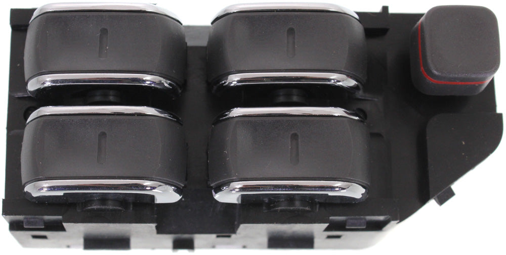 Front, Driver Side Window Switch, Black, 5-Button, 8 Cyl., 4.6L Engine