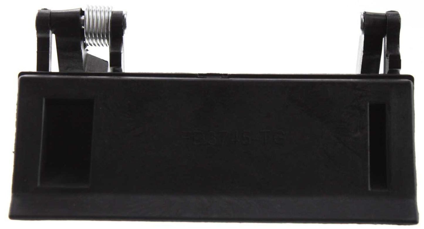 Tailgate Handle, Smooth Black Plastic Without Camera Hole Without Key Hole
