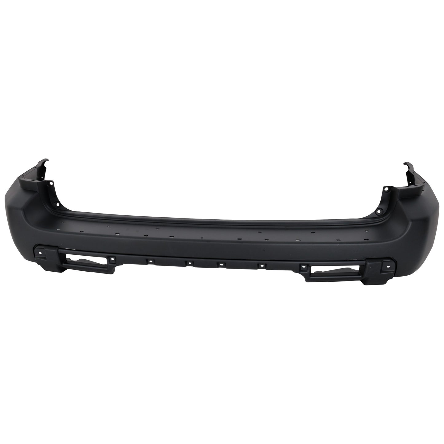 Rear Primed Bumper Cover, 6 Cyl., 3.5L Engine, With Step Pad Provision and Holes For Reflector And Spoiler, CAPA CERTIFIED