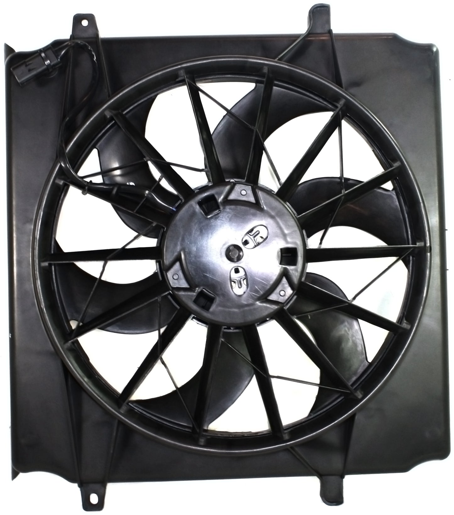 Radiator Fan - Fan Blade, Motor and Shroud