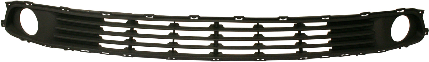 Front Bumper Grille, Textured Gray