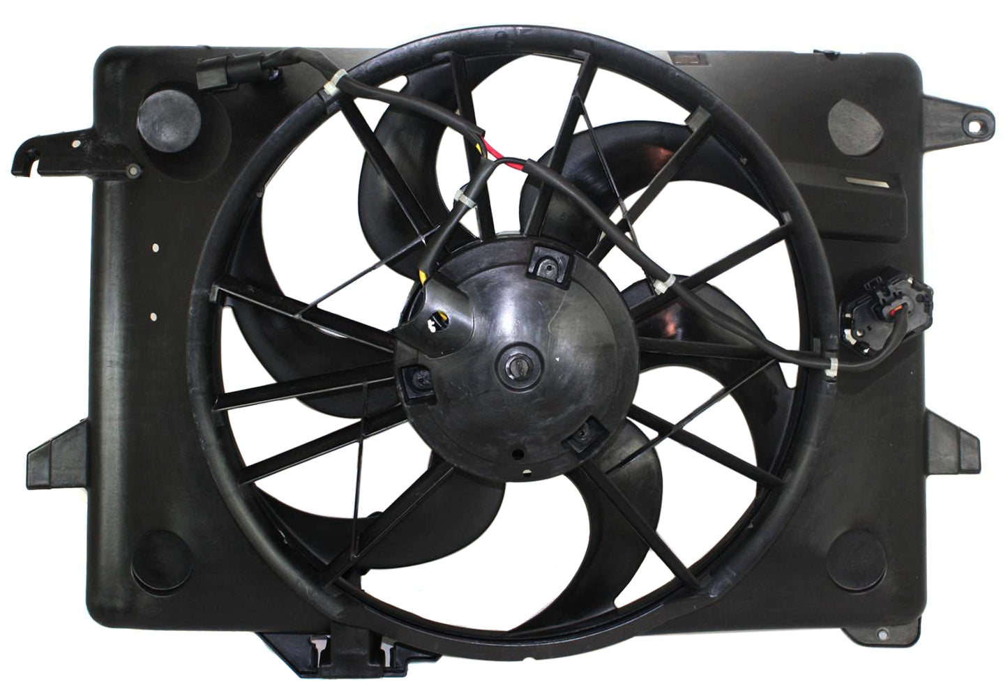 Radiator Fan - Fan Blade, Motor and Shroud, 8 Cyl., 4.6L Engine