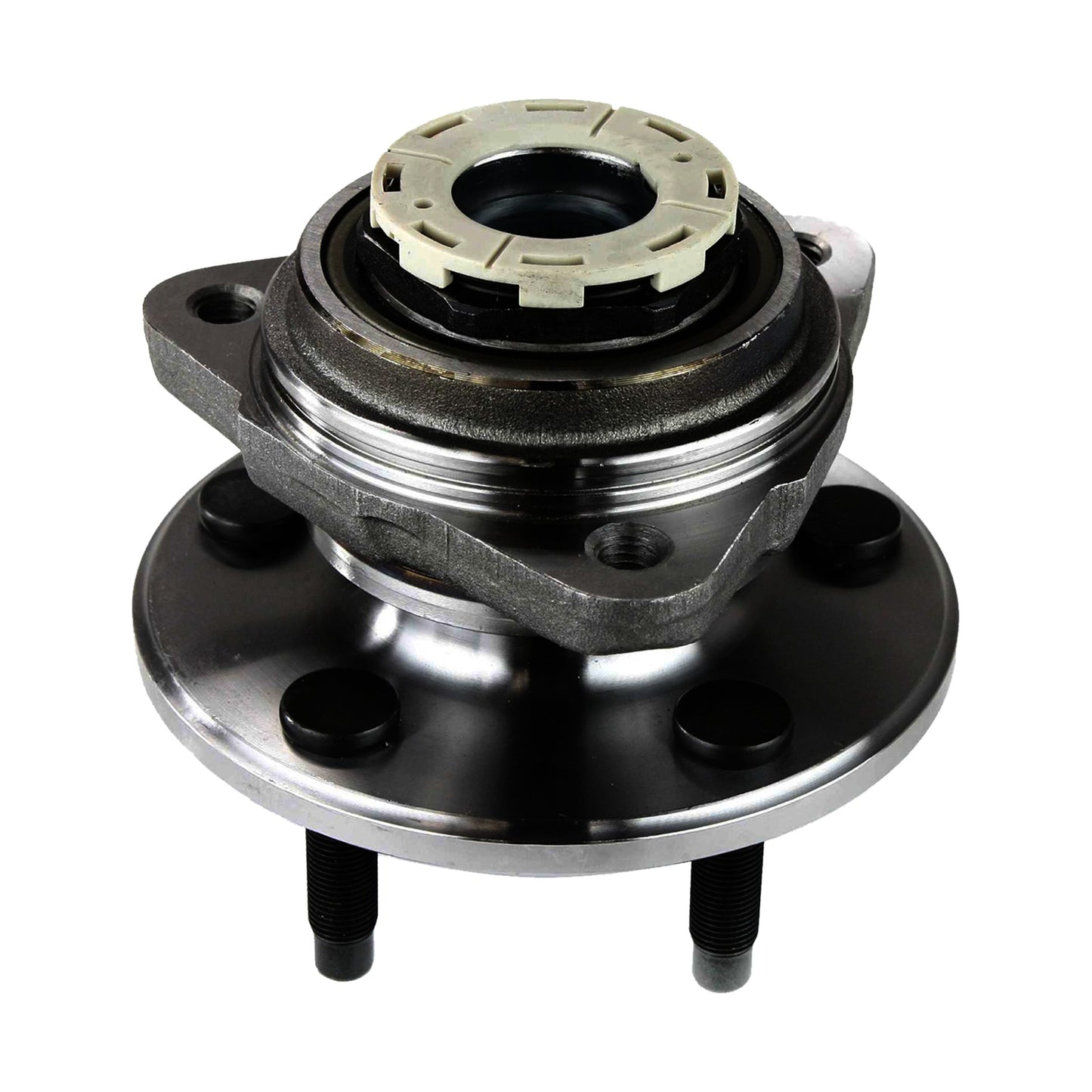 Front, Driver or Passenger Side Wheel Hub, with Bearing, 5 x 4.5 in. Bolt Pattern, 4WD