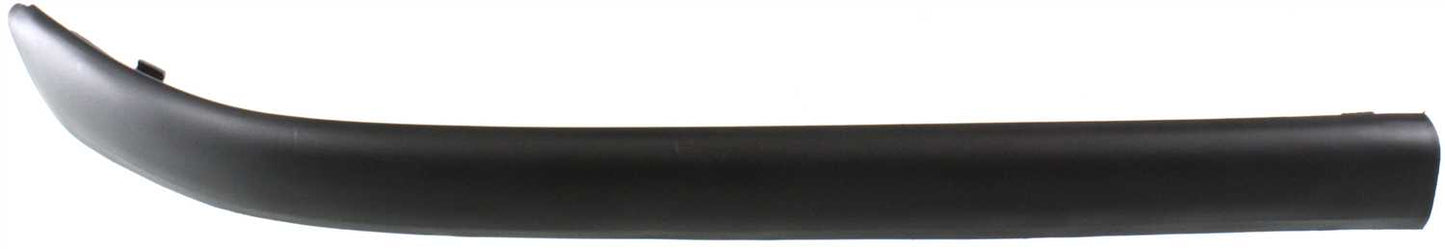 Front, Passenger Side Bumper Trim, Black