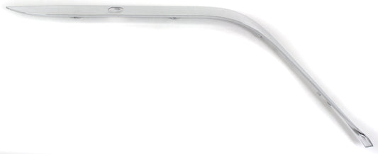 Front, Passenger Side, Outer Bumper Trim, Chrome, Side Bumper Molding, Base Model