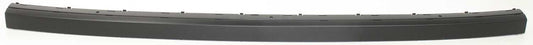 Rear, Center Bumper Trim, Black, Center Impact Strip, Without Parking Aid Sensor Holes, Base Model