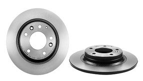 08.N226.11 Rear Brake Disc, Plain Surface, Solid, 5 Lugs, 280 mm, Premium UV Coated Series