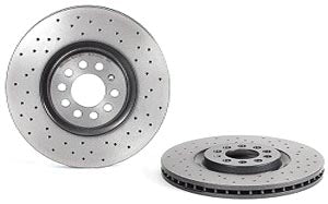 09.7880.1X Передний тормозной диск, перфорированный, вентилируемый, 5 болтов, 312 мм, серия Xtra