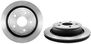 09.9037.11 Rear Brake Disc, Plain Surface, Vented, 5 Lugs, 352 mm, Premium UV Coated Series