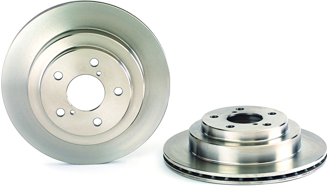 09.9147.10 Задний тормозной диск, гладкая поверхность, вентилируемый, 5 болтов, 266 мм, 2,2 л, 4 цилиндра, серия Premium UV с покрытием