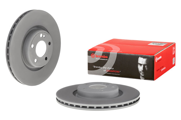 09.D531.13 Rear Brake Disc, Plain Surface, Vented, 5 Lugs, 320 mm, Premium UV Coated Series