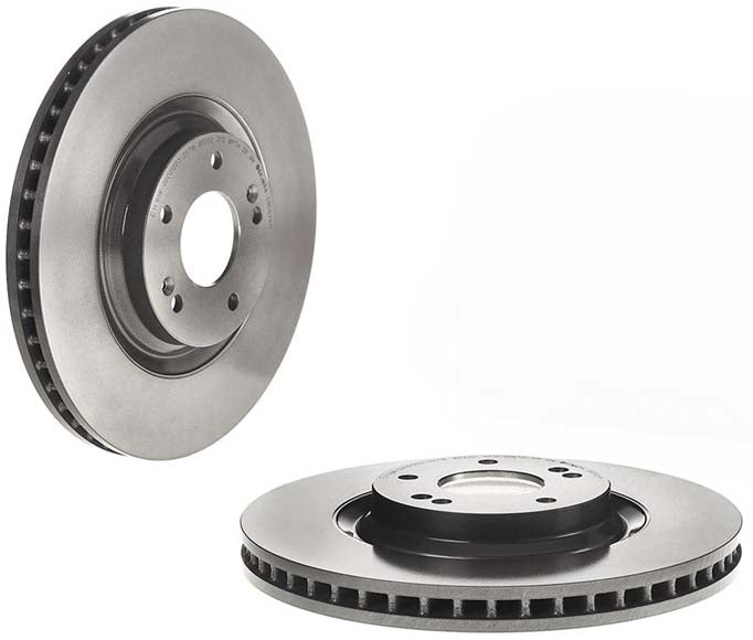 09.D625.11 Front Brake Disc, Plain Surface, Vented, 5 Lugs, 330 mm, Premium UV Coated Series