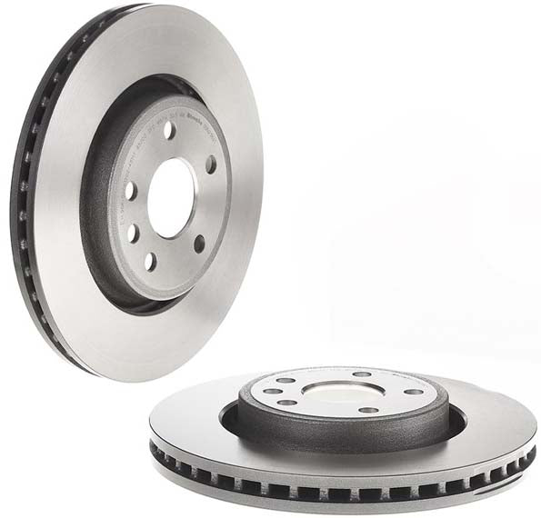 09.N236.21 Front Brake Disc, Plain Surface, Vented, 6 Lugs, 350 mm, Premium UV Coated Series