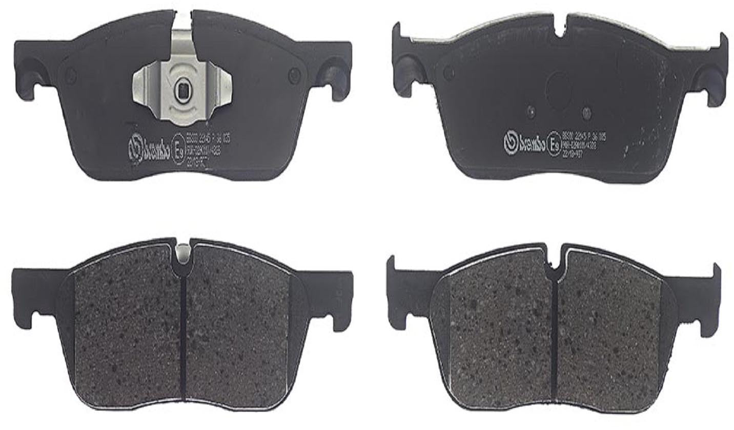 Комплект передних тормозных колодок Low-Met Series Low-Metallic P36035