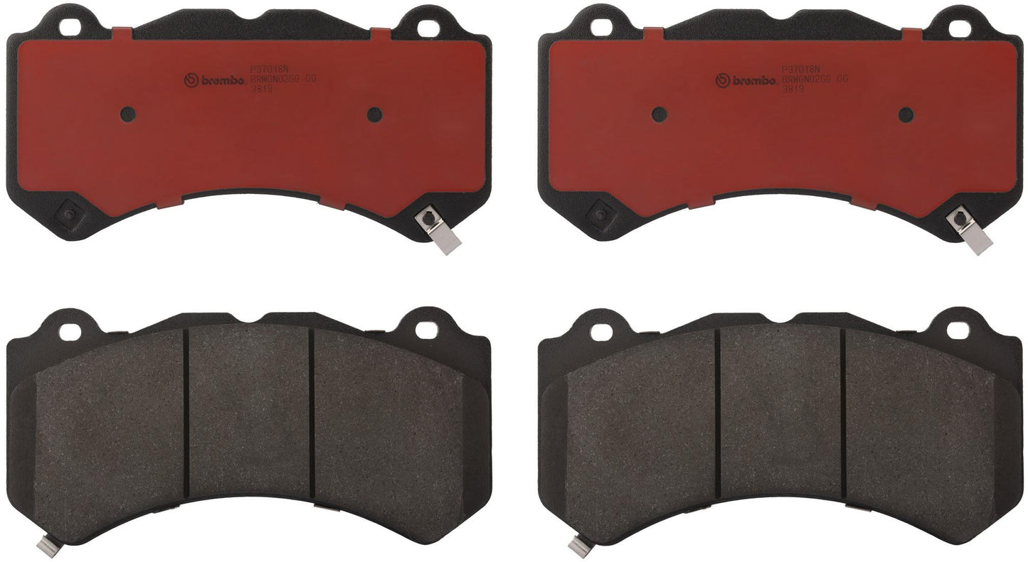 P37018N Front NAO Series Ceramic Brake Pad Set