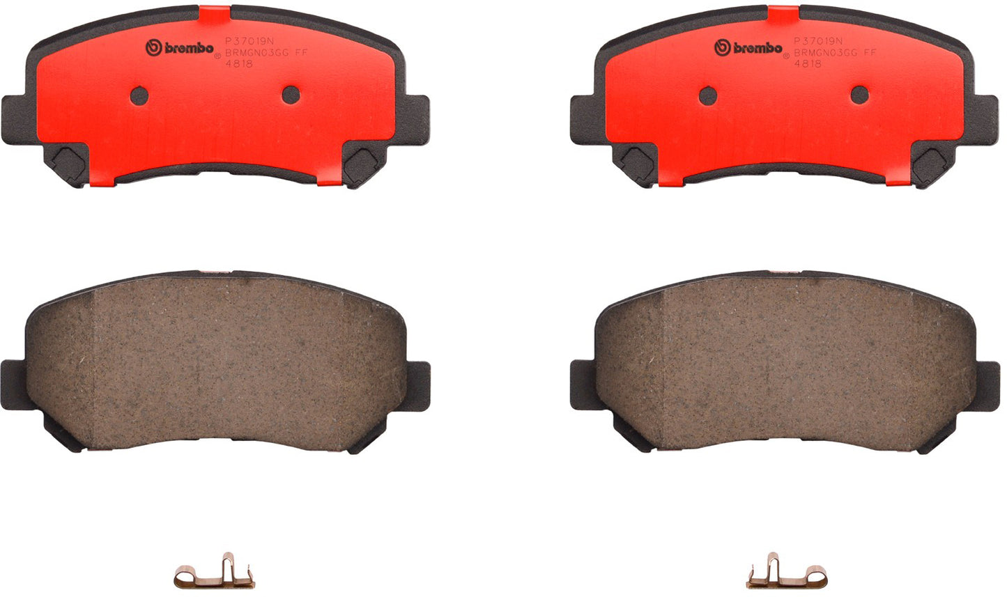 P37019N Front NAO Series Ceramic Brake Pad Set