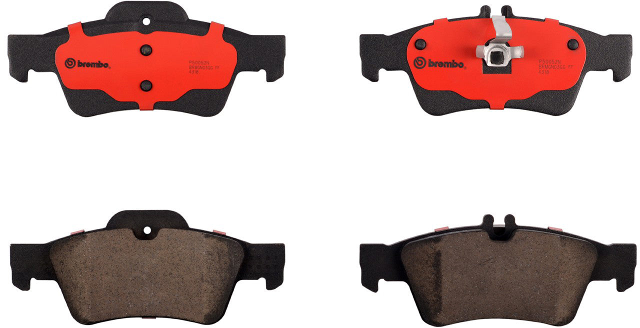 P50052N Rear NAO Series Ceramic Brake Pad Set