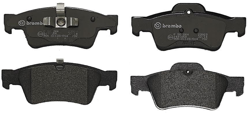 Комплект задних тормозных колодок Low-Met Series Low-Metallic P50064