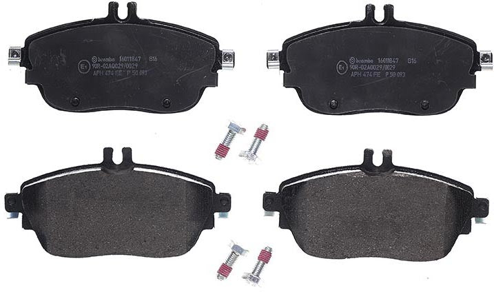 Комплект тормозных колодок Low-Met Series Low-Met с покрытием из низкометаллического сплава P50093