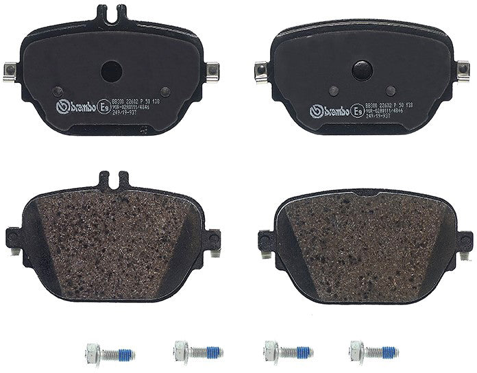 P50138 Rear Low-Met Series Low-Metallic Brake Pad Set