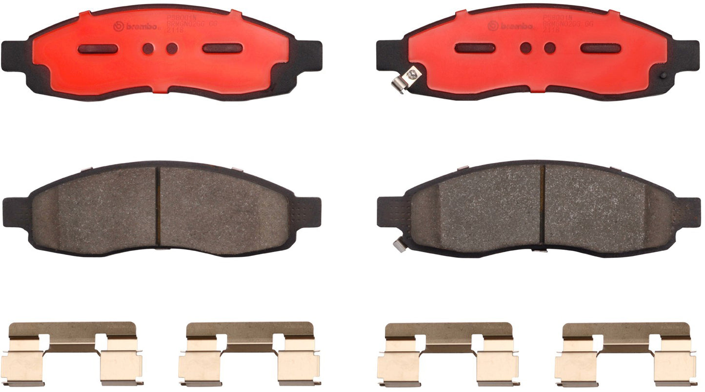 P58001N Front NAO Series Ceramic Brake Pad Set