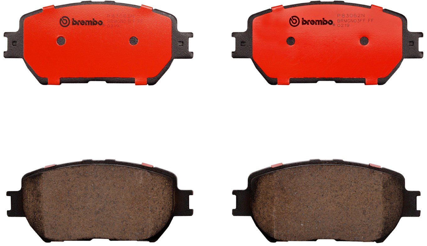 P83062N Front NAO Series Ceramic Brake Pad Set
