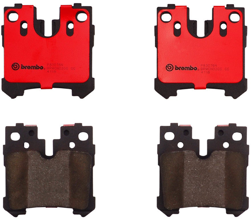 P83076N Rear NAO Series Ceramic Brake Pad Set