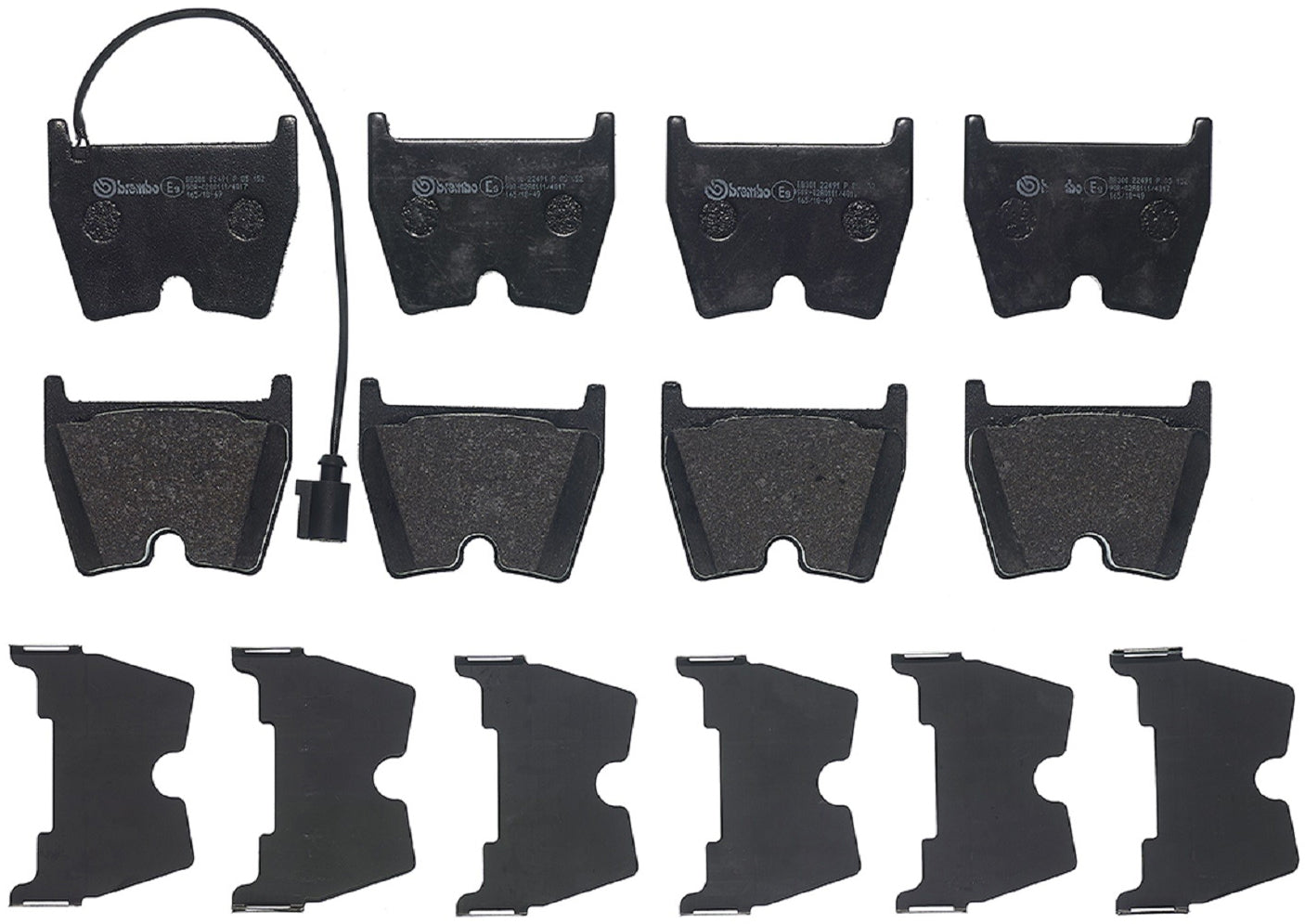 P85152 Front Low-Met Series Low-Metallic Brake Pad Set