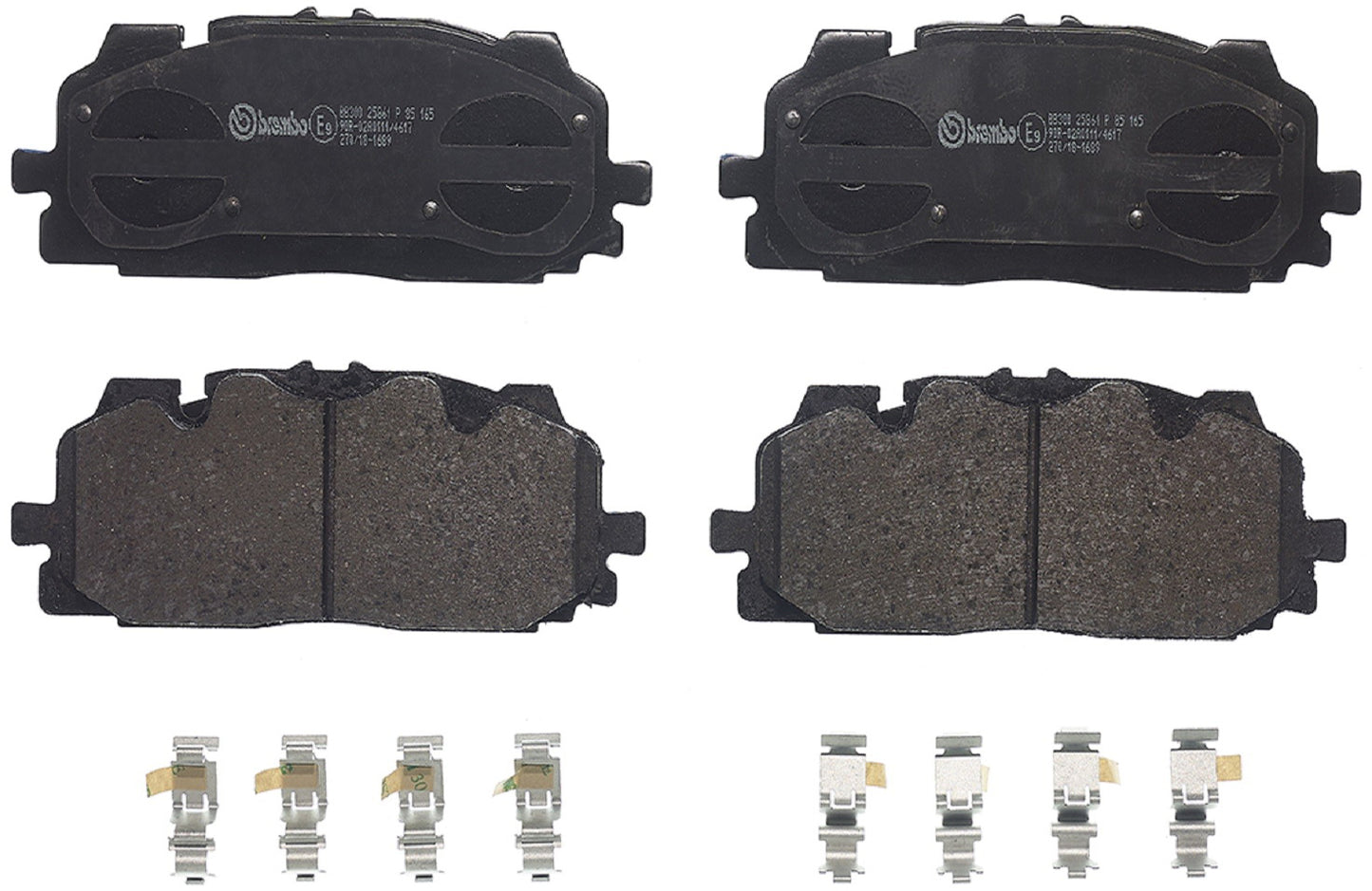 P85165 Front Low-Met Series Low-Metallic Brake Pad Set