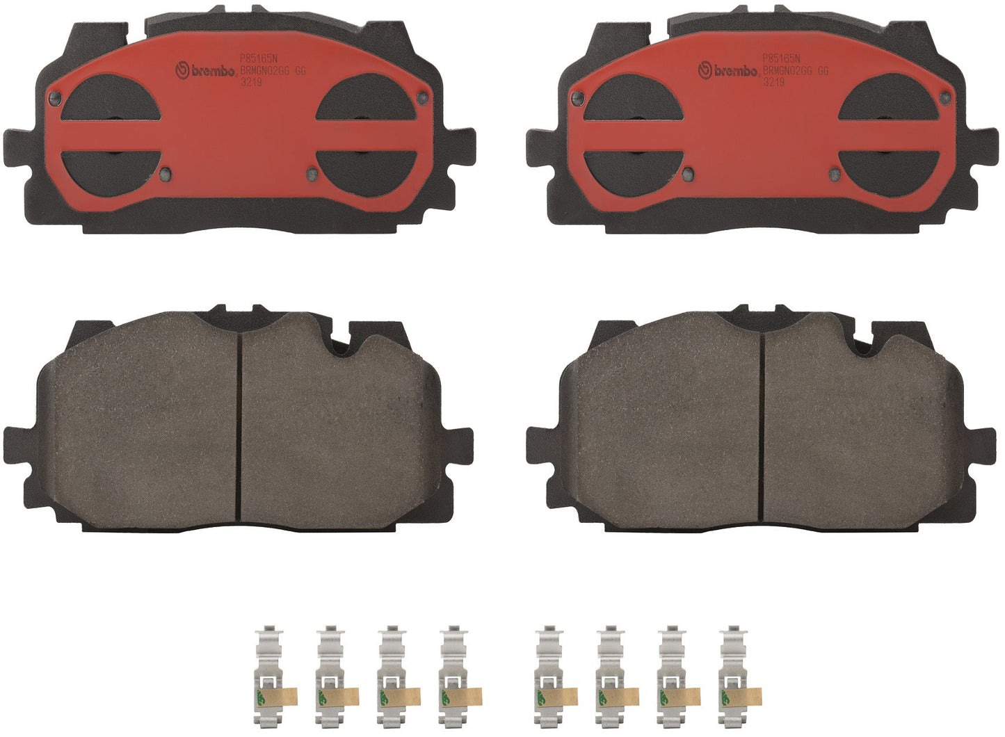 P85165N Front NAO Series Ceramic Brake Pad Set