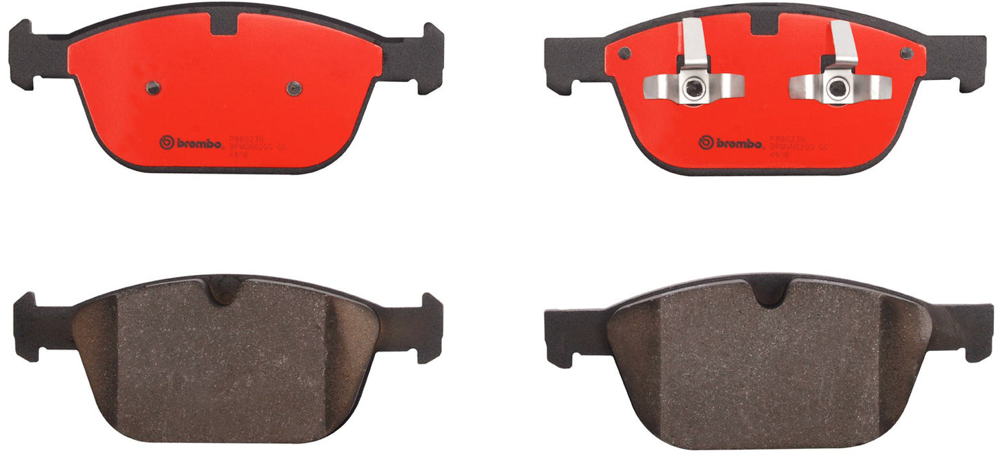 P86023N Front NAO Series Ceramic Brake Pad Set