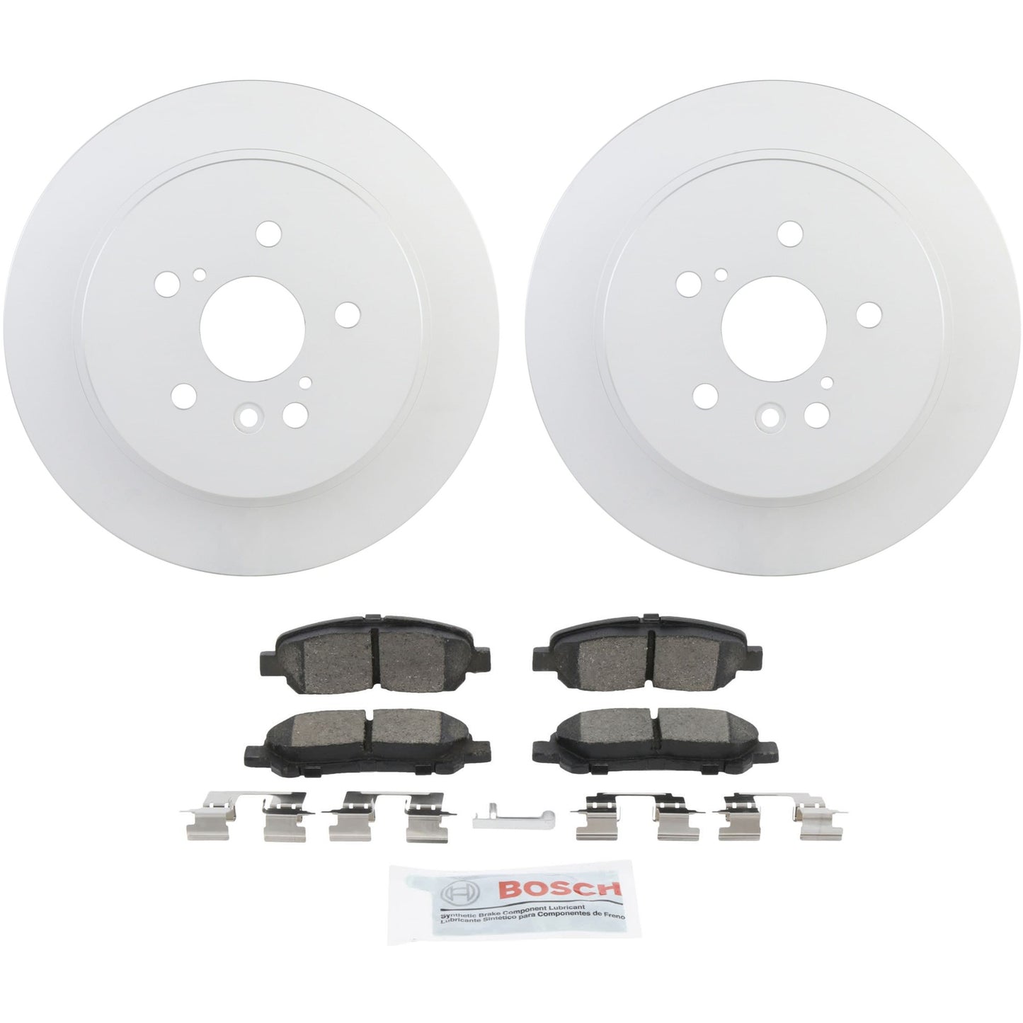 C1325501341 2-Wheel Set Rear Brake Disc and Pad Kit, 309 mm QuietCast Series, Includes (1) Brake Pad Set and (2) Brake Disc