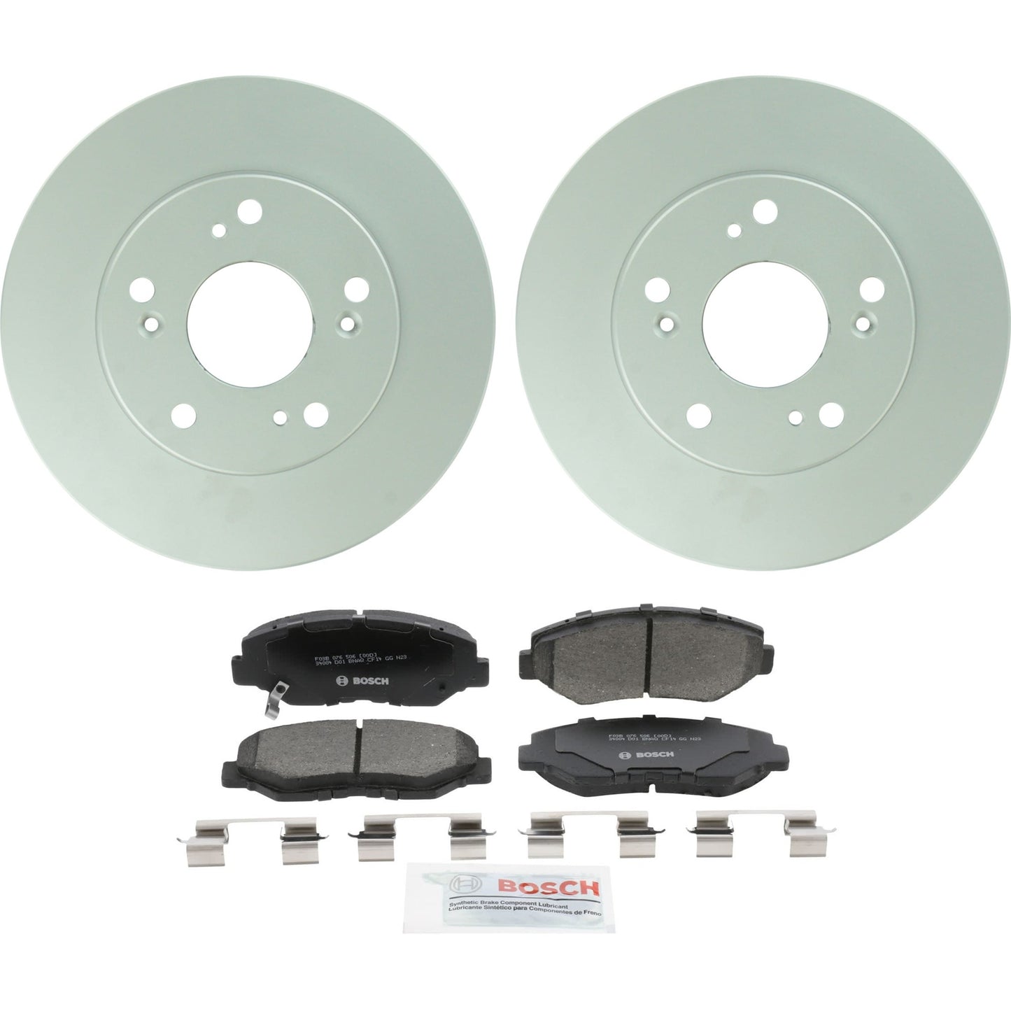 C914261546 2-Wheel Set Front Brake Disc and Pad Kit, 261.7 mm QuietCast Series, Includes (1) Brake Pad Set and (2) Brake Disc