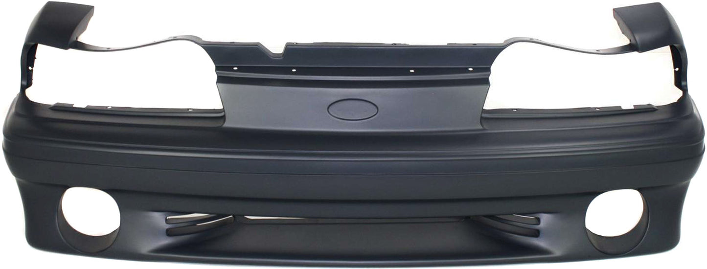 Front Primed Bumper Cover, GT Model, 8 Cyl., 5.0L Engine, With Emblem Provision