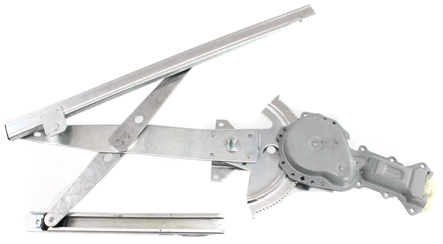 Электростеклоподъемник с электроприводом, с электродвигателем, передняя часть кузова седан, со стороны водителя