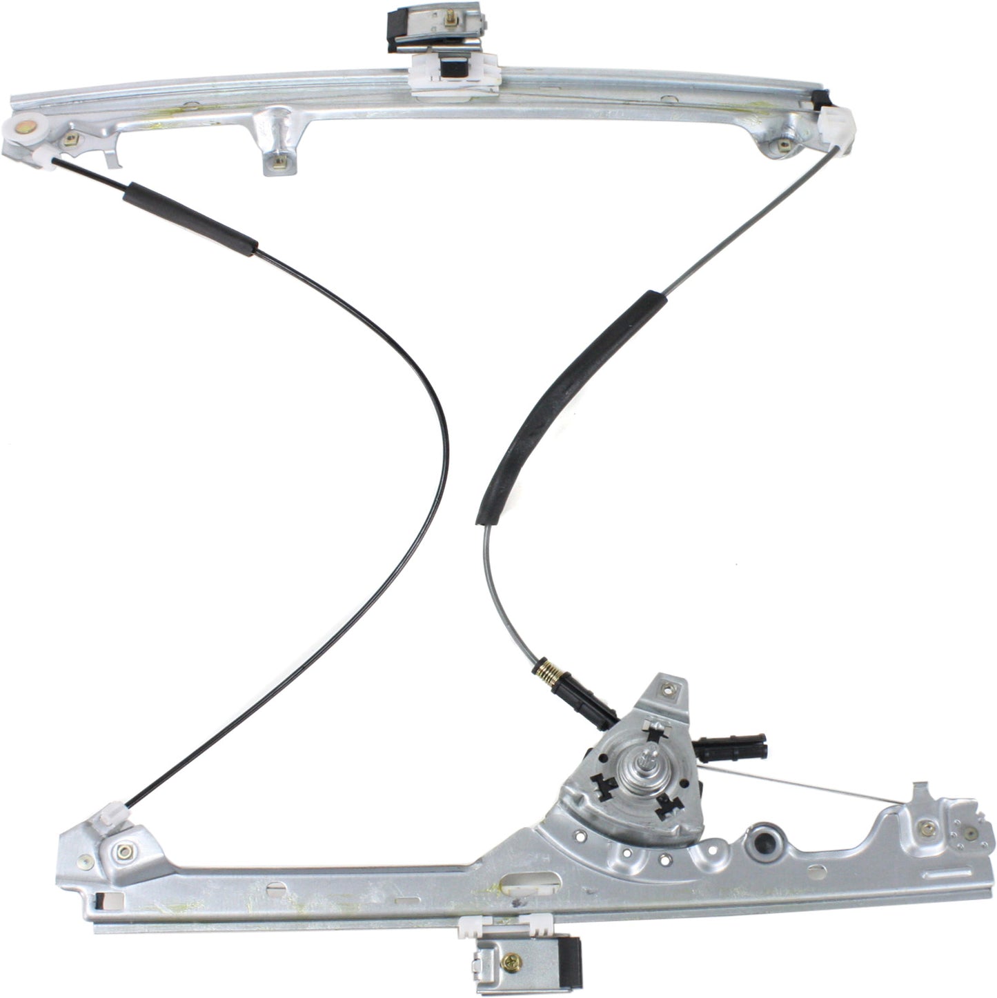 Front, Driver Side Manual Window Regulator, Hand-Crank Type