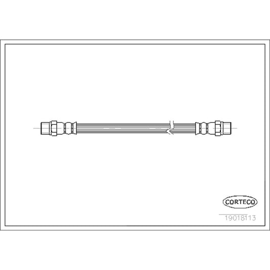 19018113 Front Brake Line