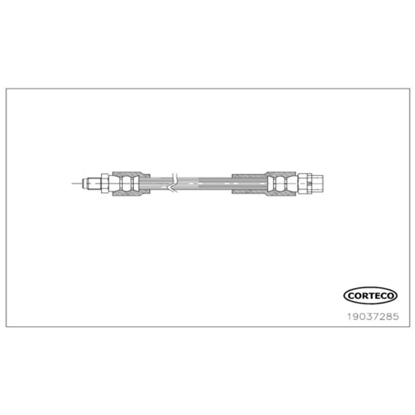 19037285 Rear Brake Line