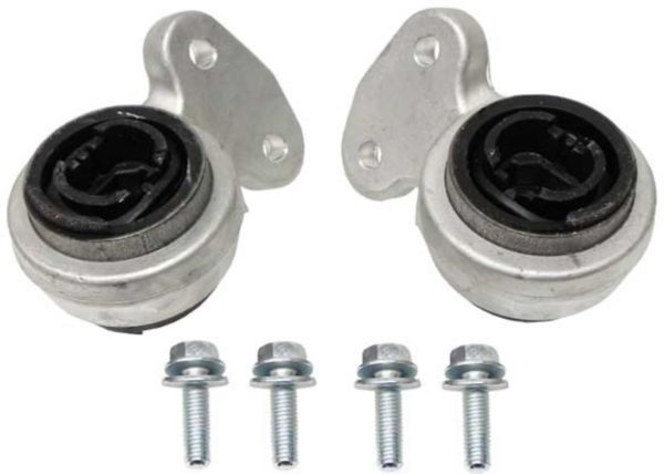 TD890W Bushing Set with Brackets for Control Arms - Replaces OE Numbers: 31-12-6-783-375, 31-12-6-783-376