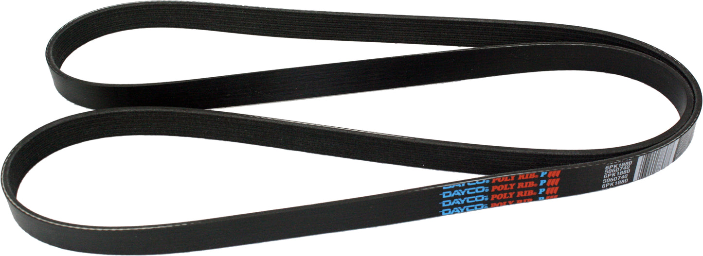 5060740 Serpentine belt, 6 Rib Count