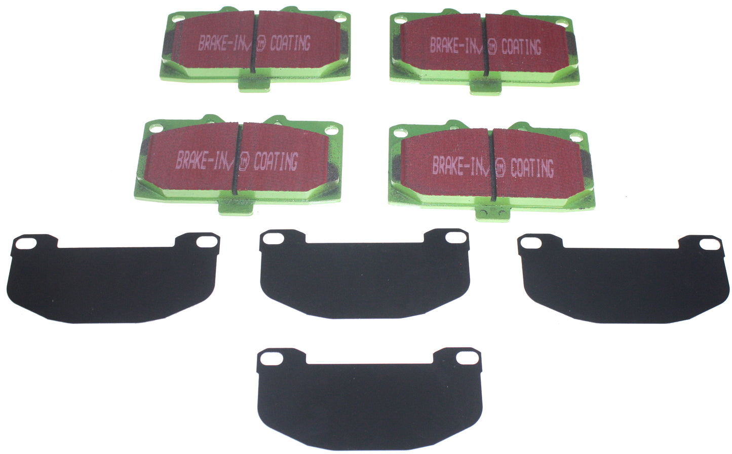 Комплект передних тормозных колодок Greenstuff 2000 Aramid Fiber Sport из арамидного волокна DP21200