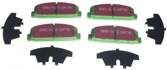 DP2729 Rear Greenstuff 2000 Aramid Fiber Sport Aramid Fiber Brake Pad Set