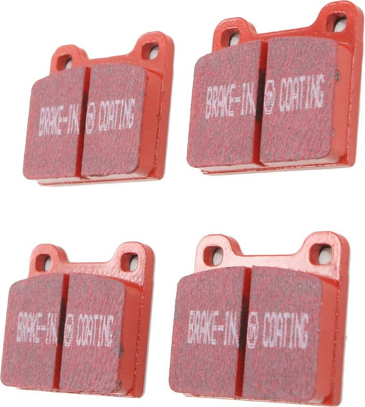 DP3104C Redstuff Ceramic Low Dust Aramid Fiber Ceramic Brake Pad Set