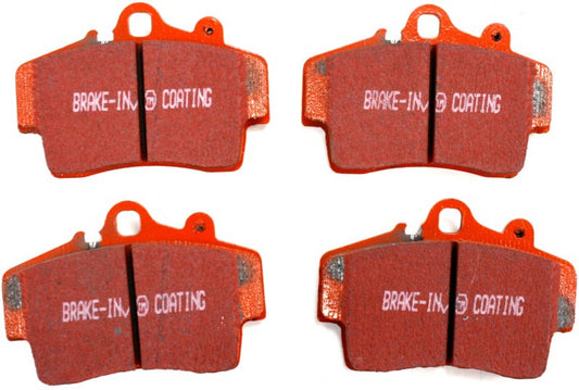 DP31207C Front Redstuff Ceramic Low Dust Aramid Fiber Ceramic Brake Pad Set