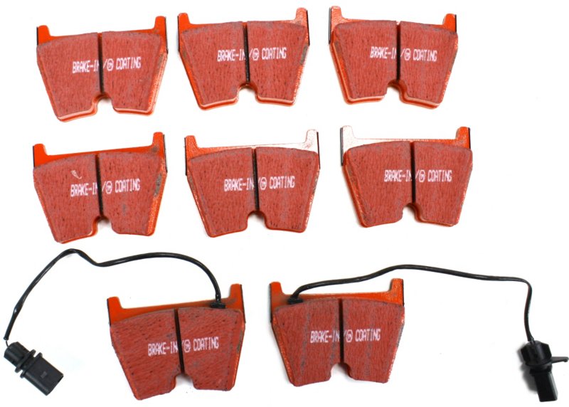 DP31513C Front Redstuff Ceramic Low Dust Aramid Fiber Ceramic Brake Pad Set