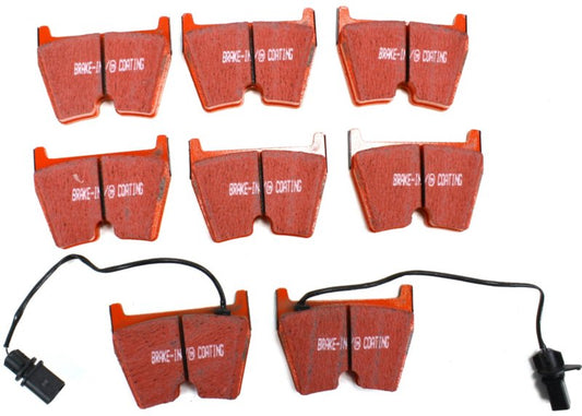 DP31513C Front Redstuff Ceramic Low Dust Aramid Fiber Ceramic Brake Pad Set