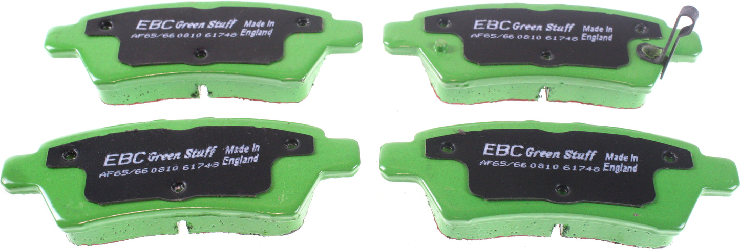 DP61748 Комплект задних тормозных колодок Greenstuff Elite 6000 из арамидного волокна для грузовиков и внедорожников